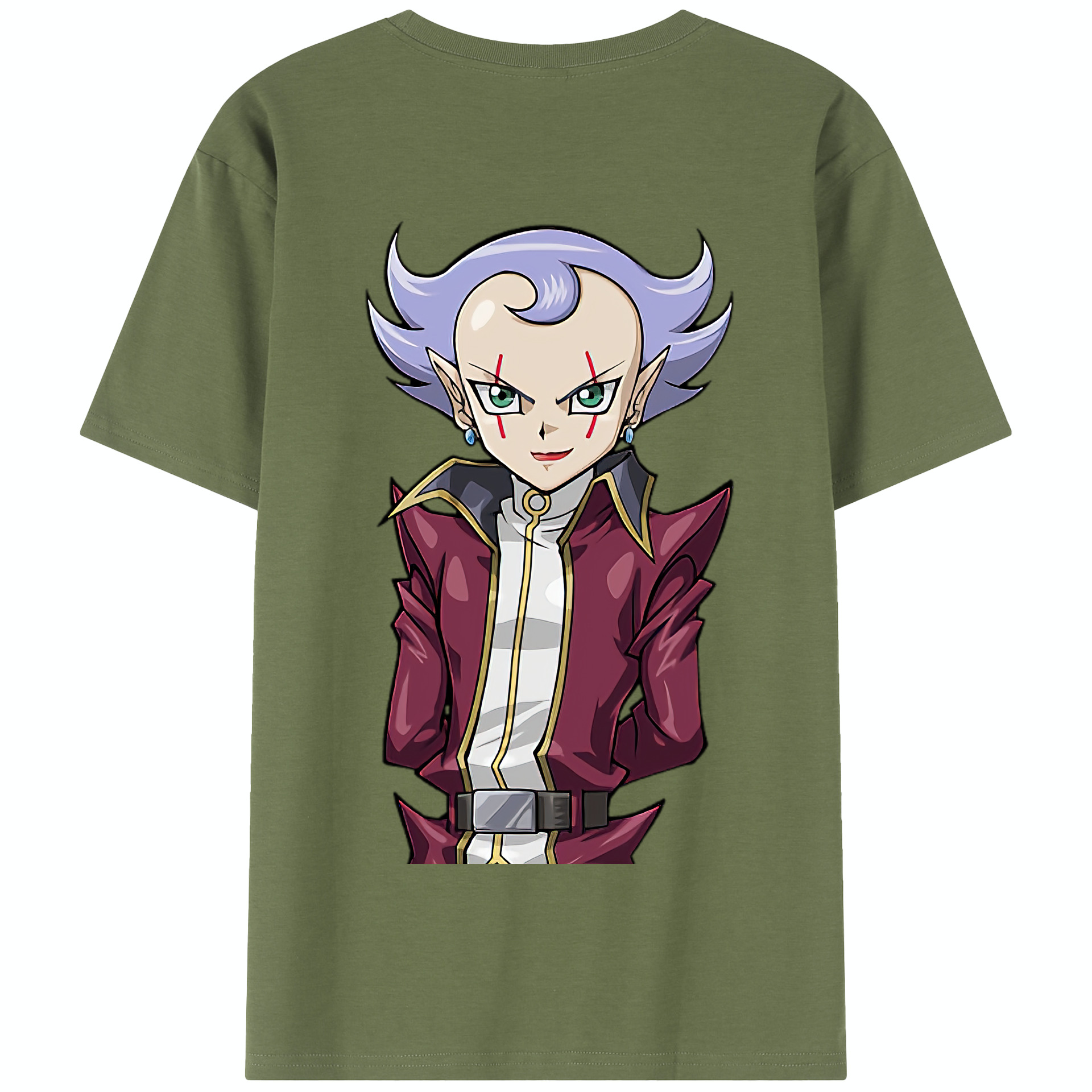 （画像用） 遊☆戯☆王 Yu-Gi-Oh! 綿100％半袖Tシャツ（背面プリント）